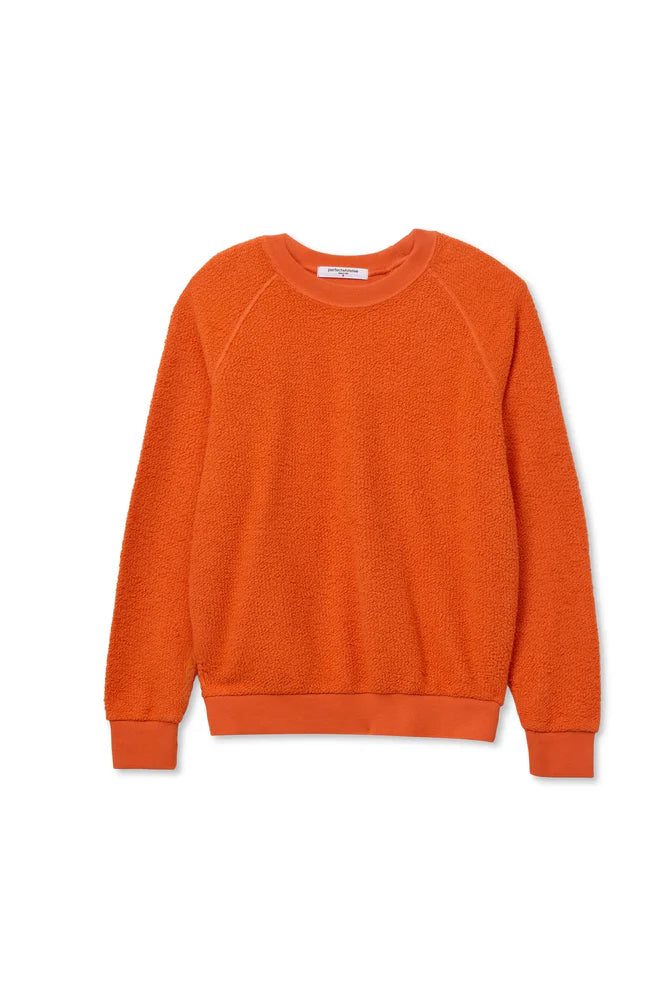 Ziggy Fleece Sweatshirt - Clementine