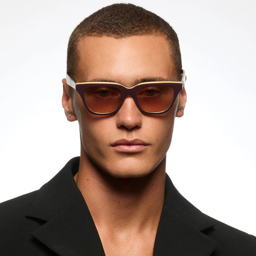 RnB Burgundy Trans Green | Rose Bio Lens