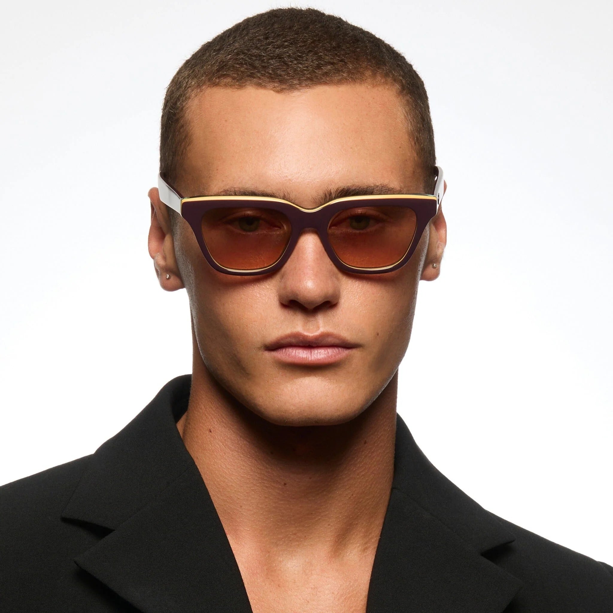 RnB Burgundy Trans Green | Rose Bio Lens