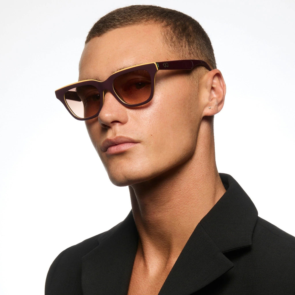 RnB Burgundy Trans Green | Rose Bio Lens