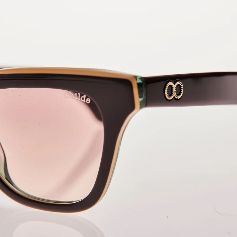 RnB Burgundy Trans Green | Rose Bio Lens