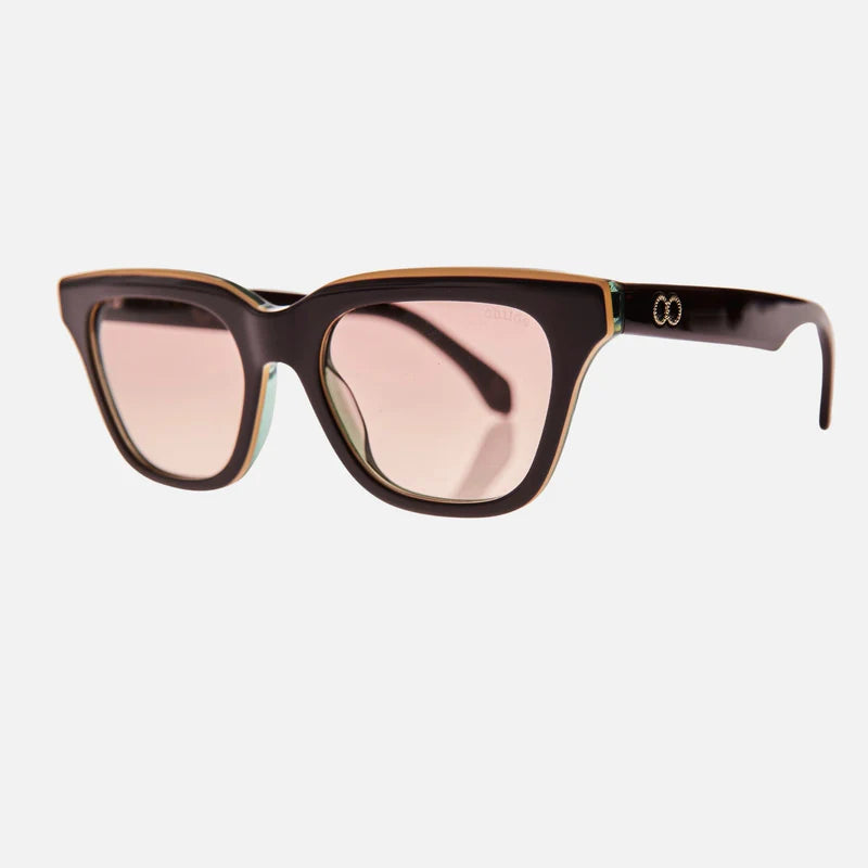 RnB Burgundy Trans Green | Rose Bio Lens