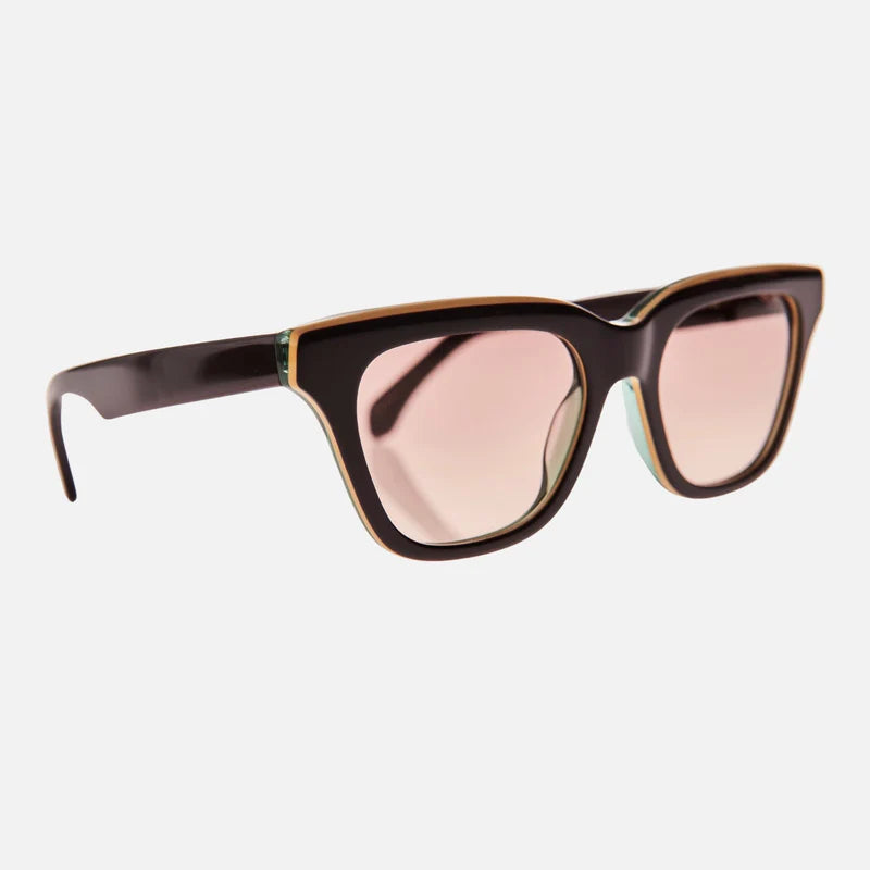 RnB Burgundy Trans Green | Rose Bio Lens