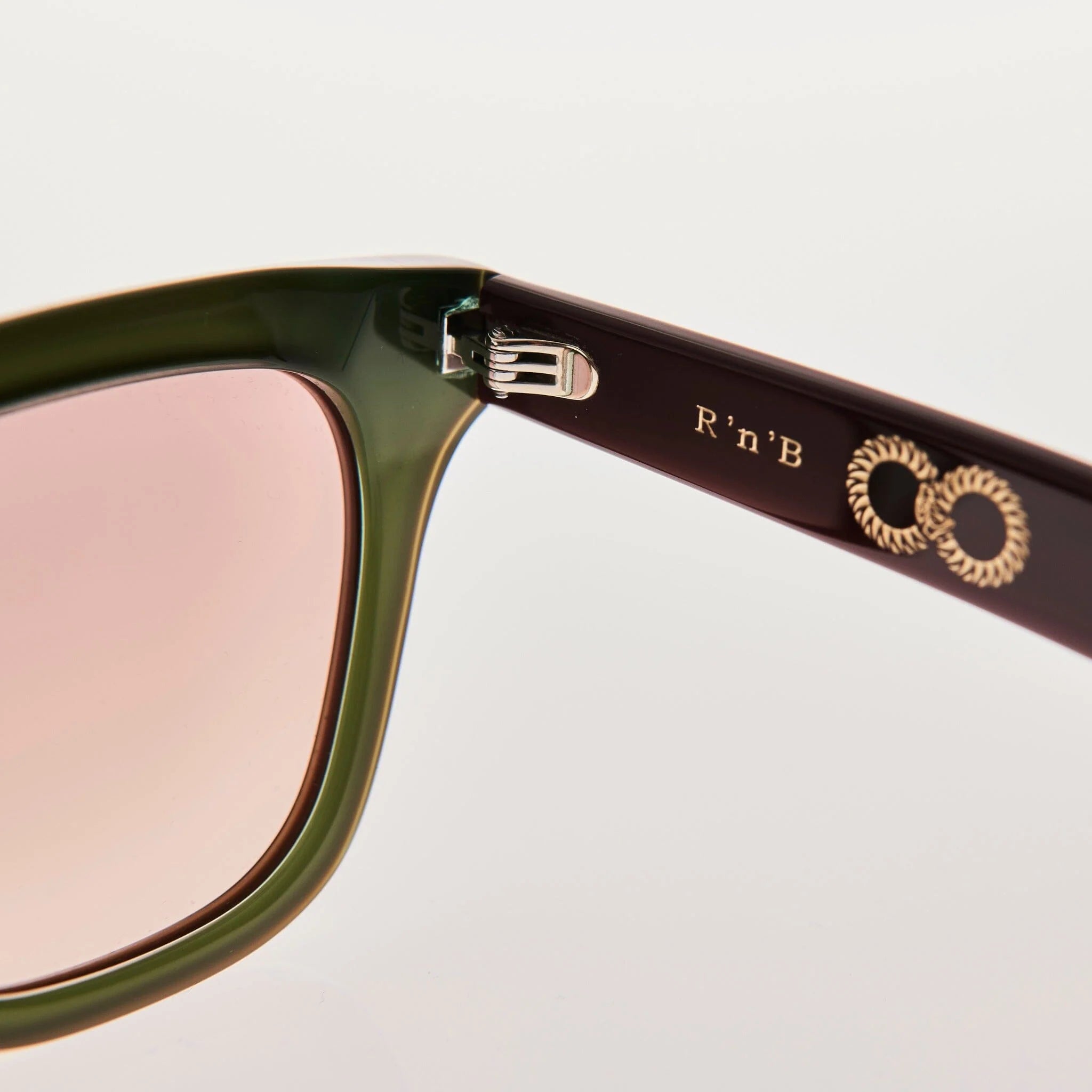 RnB Burgundy Trans Green | Rose Bio Lens