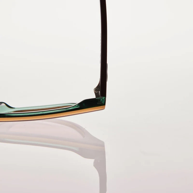 RnB Burgundy Trans Green | Rose Bio Lens