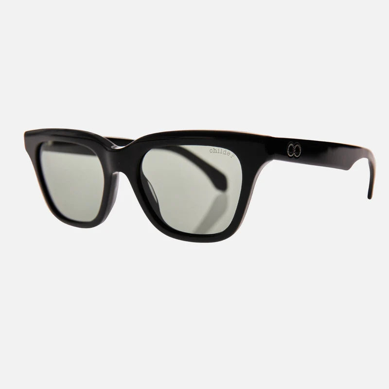 RnB Gloss Black | Green Polarised Bio Lens