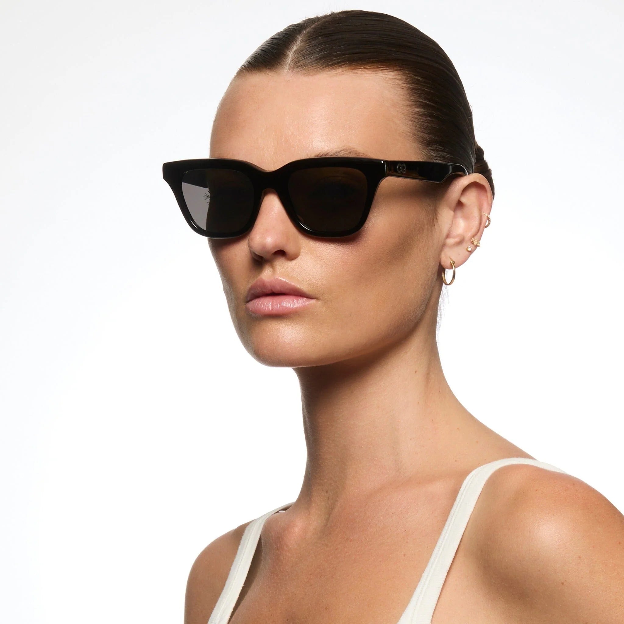 RnB Gloss Black | Green Polarised Bio Lens