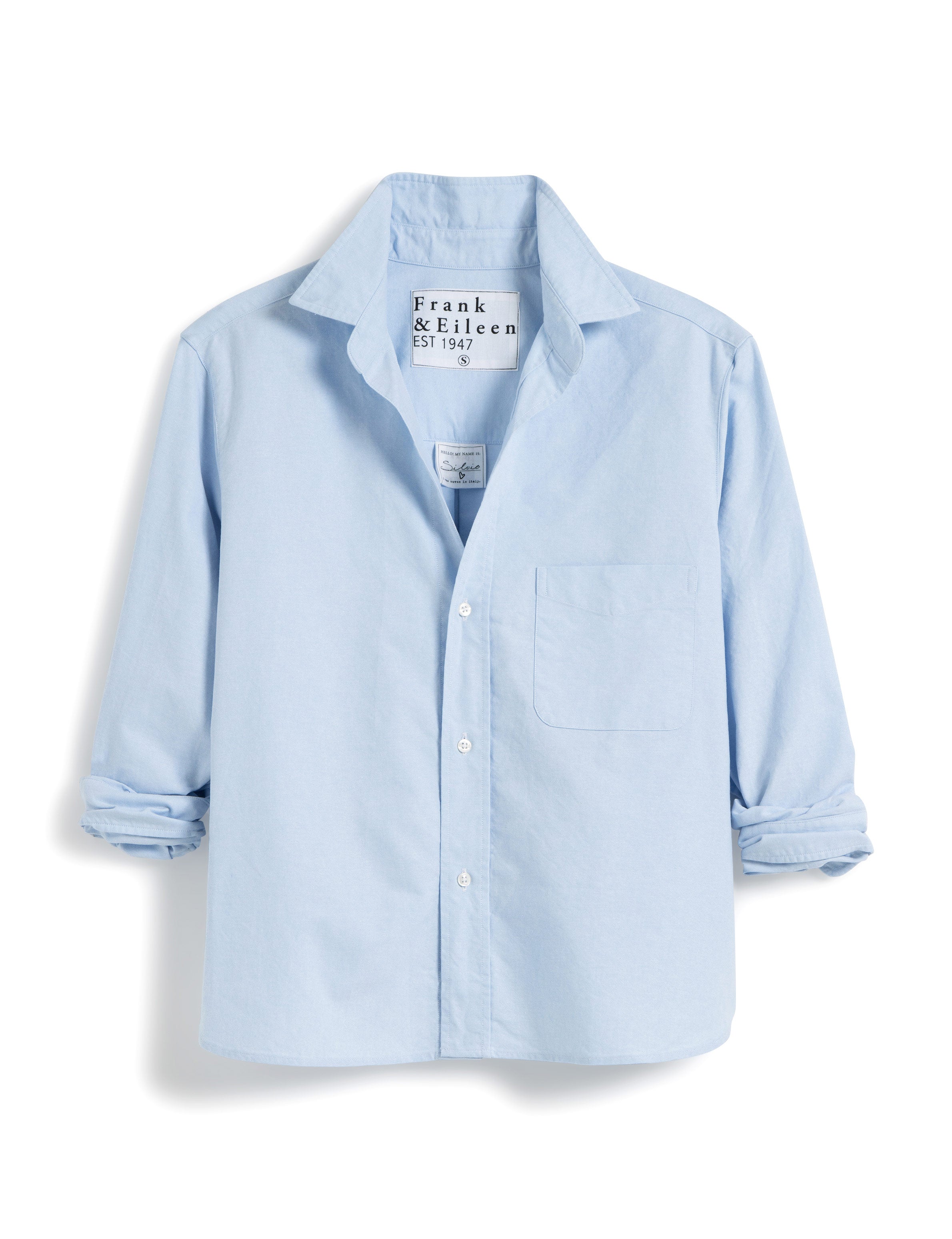 Silvio Button-Up Shirt - Light Blue
