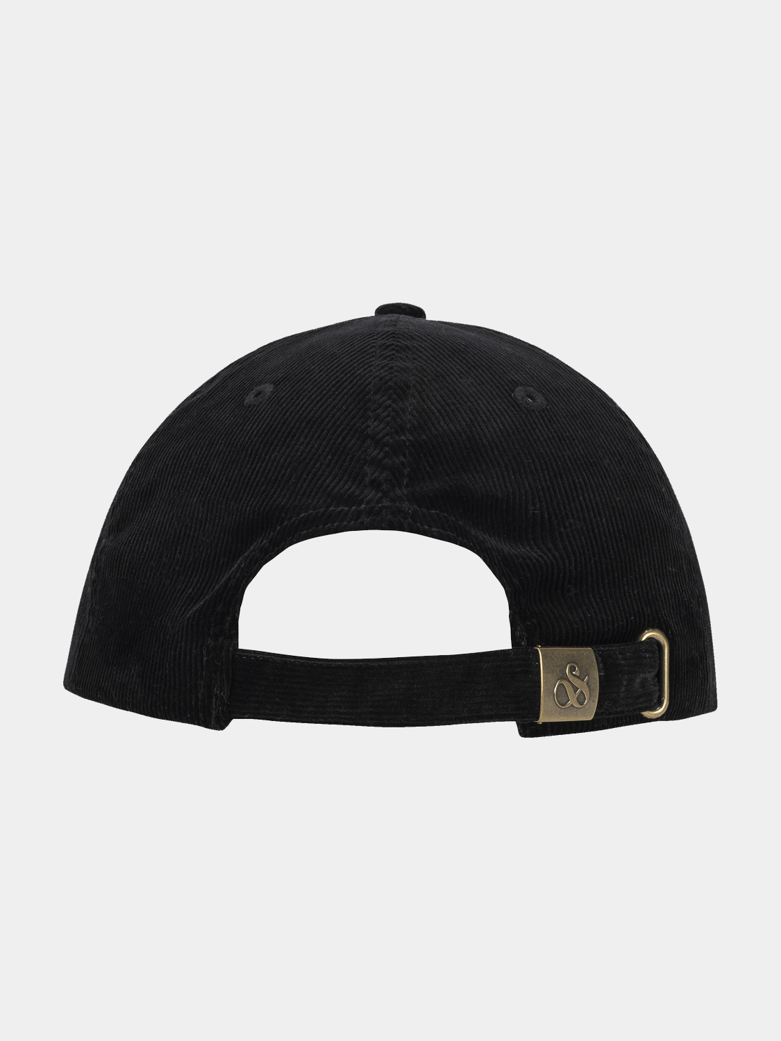 s&s corduroy adjustable cap - Black Traditional