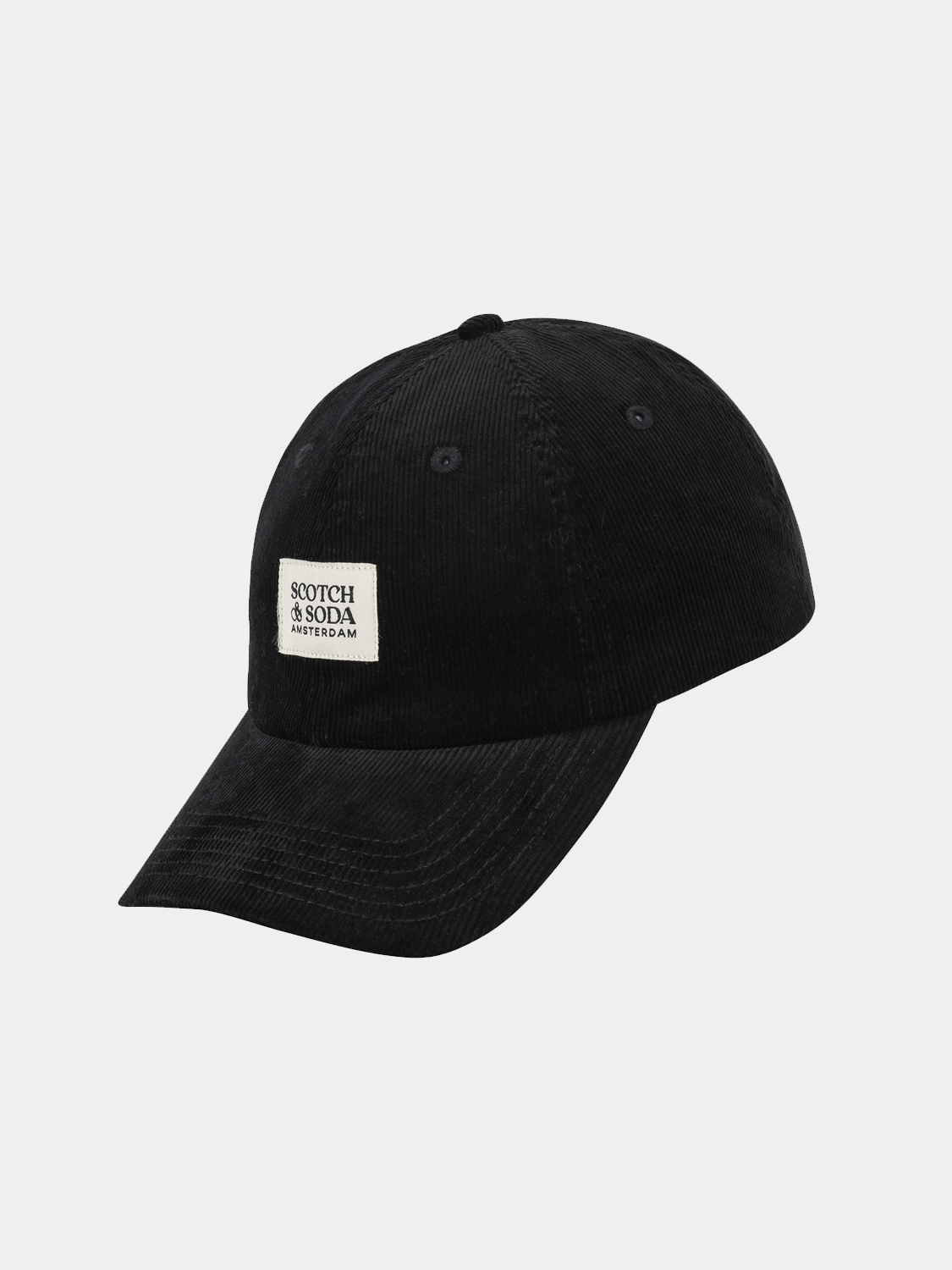s&s corduroy adjustable cap - Black Traditional
