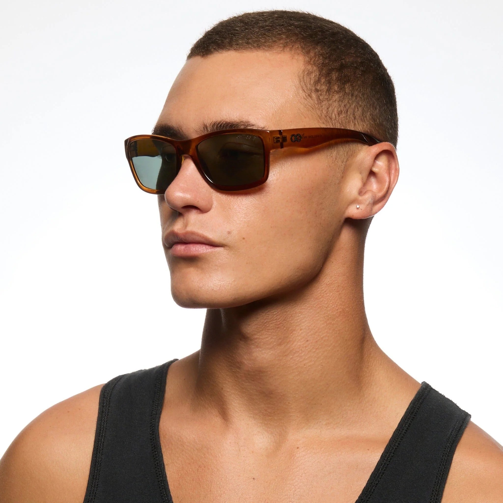 TASMAN Translucent Cola | Green Polarised Lens