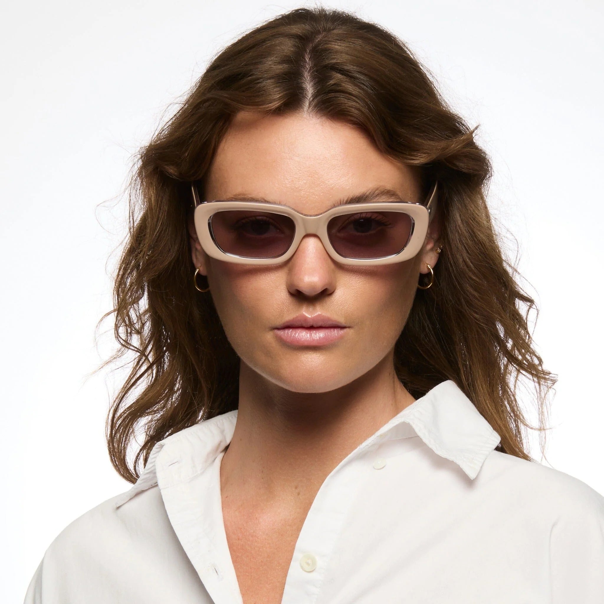 TUNE Ivory Beige Fade Crystal | Amber Gradient Bio Lens