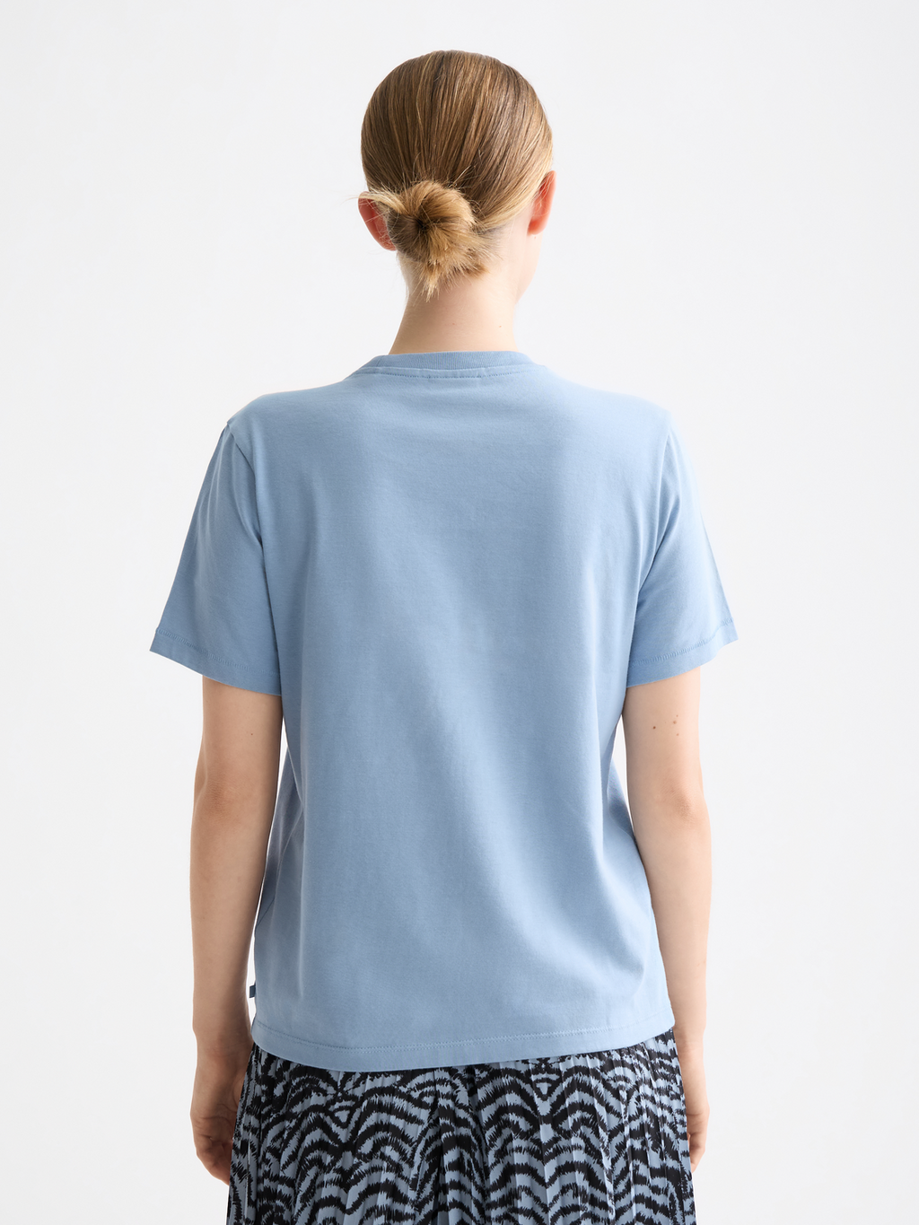 Artwork t-shirt - Faded Denim