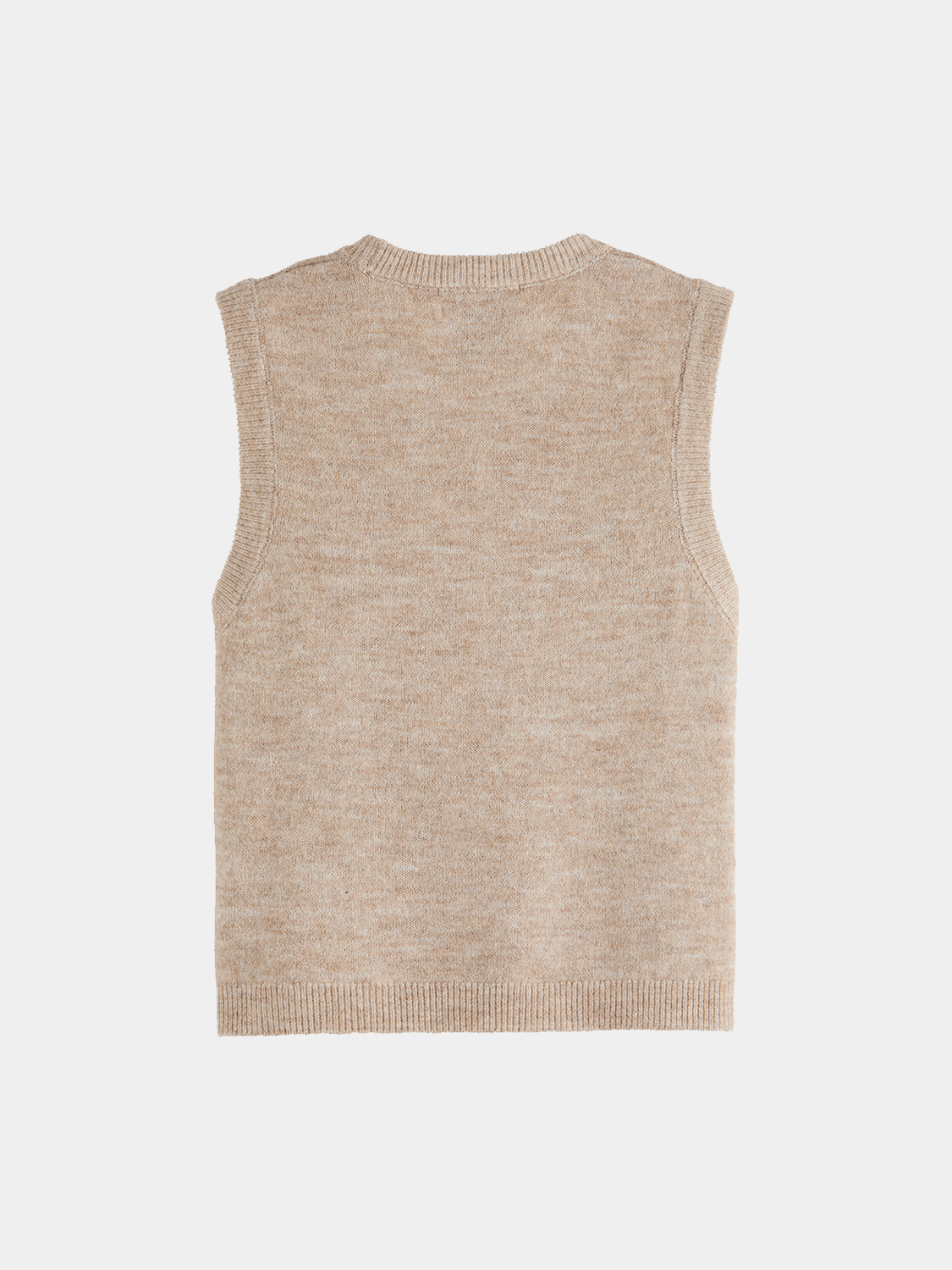 Scotch & Soda - Knitted tank - Oatmeal Melange