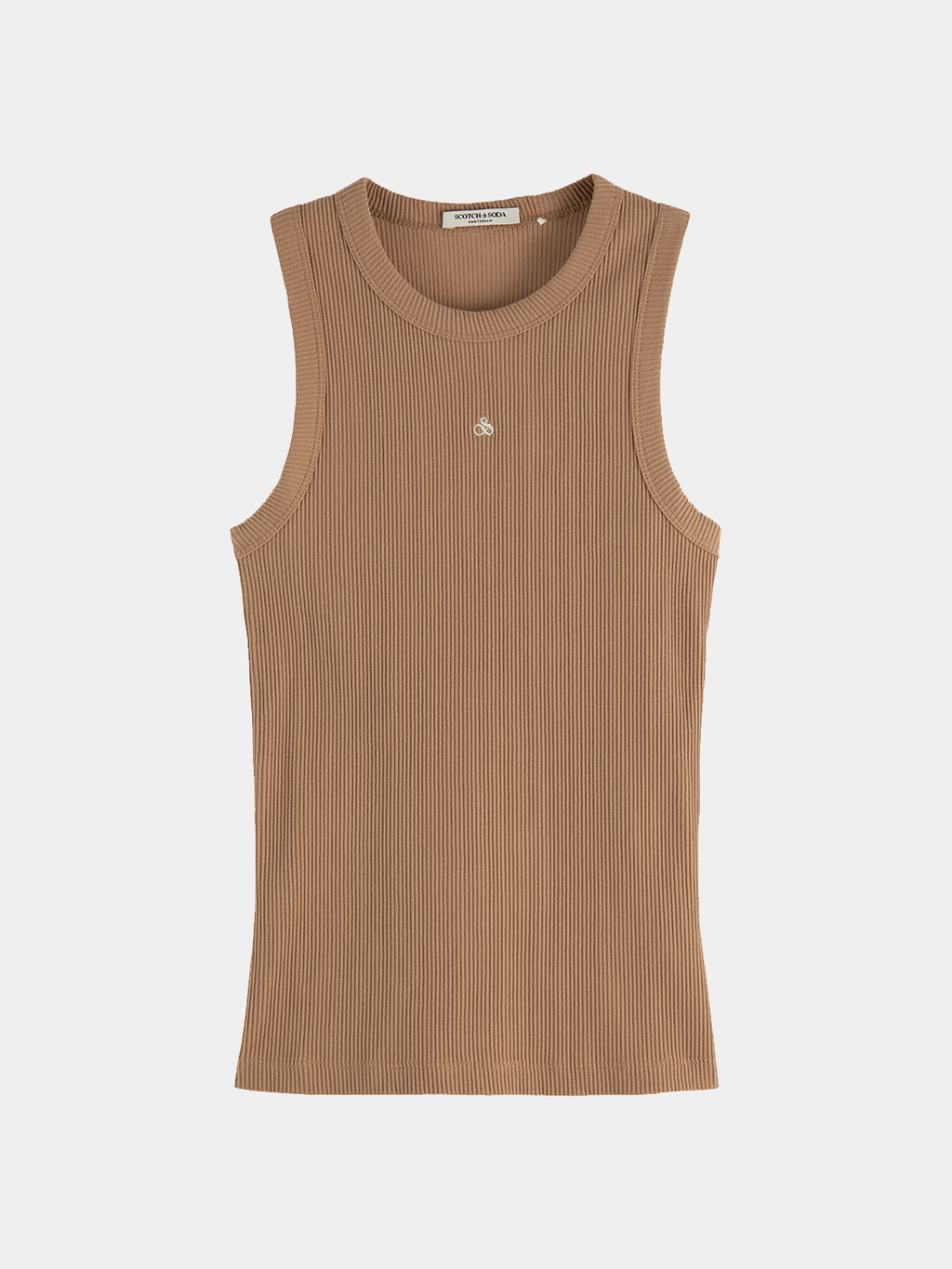 Scotch & Soda - Ribbed tank - Amphora