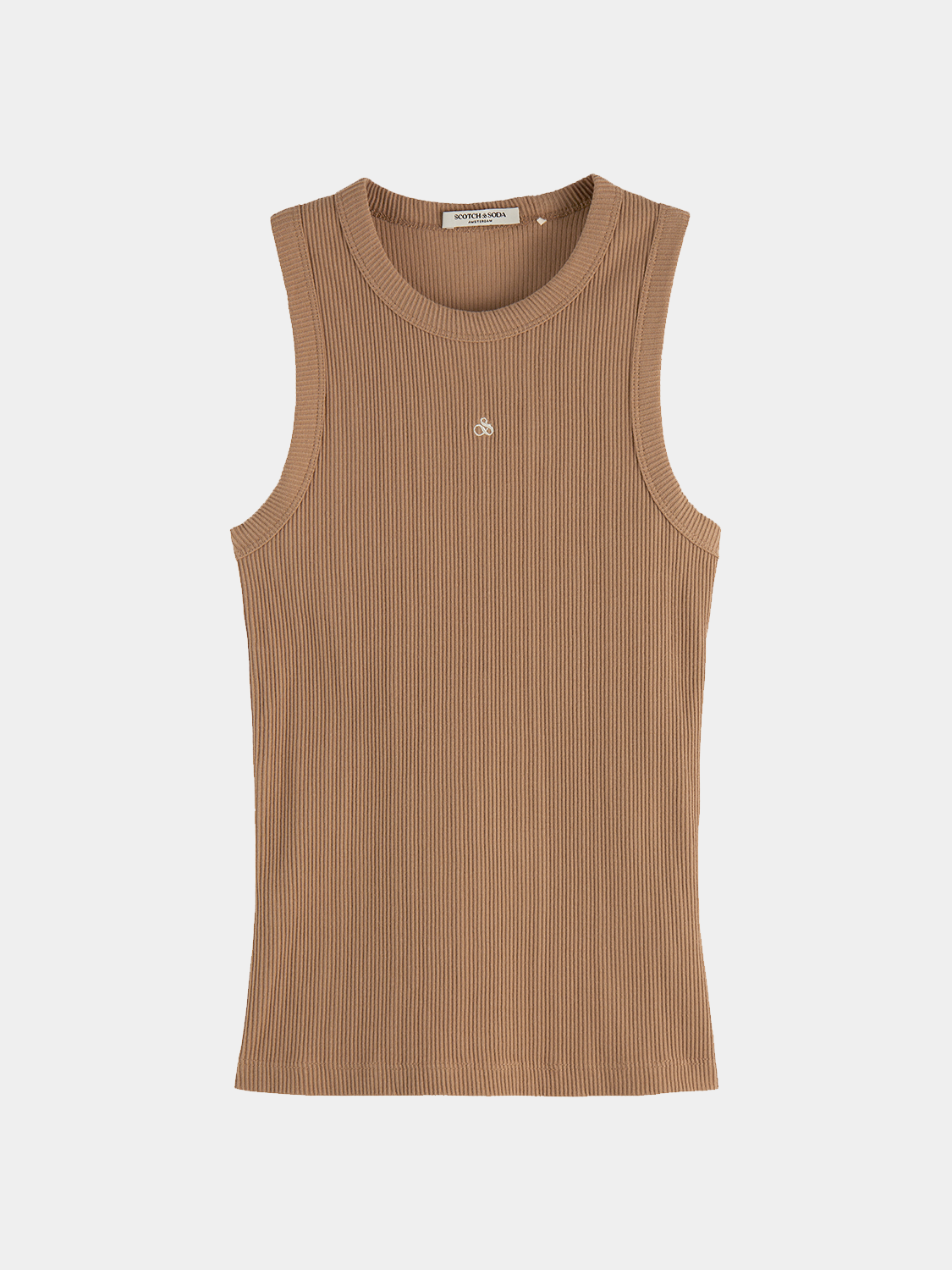 Scotch & Soda - Ribbed tank - Amphora