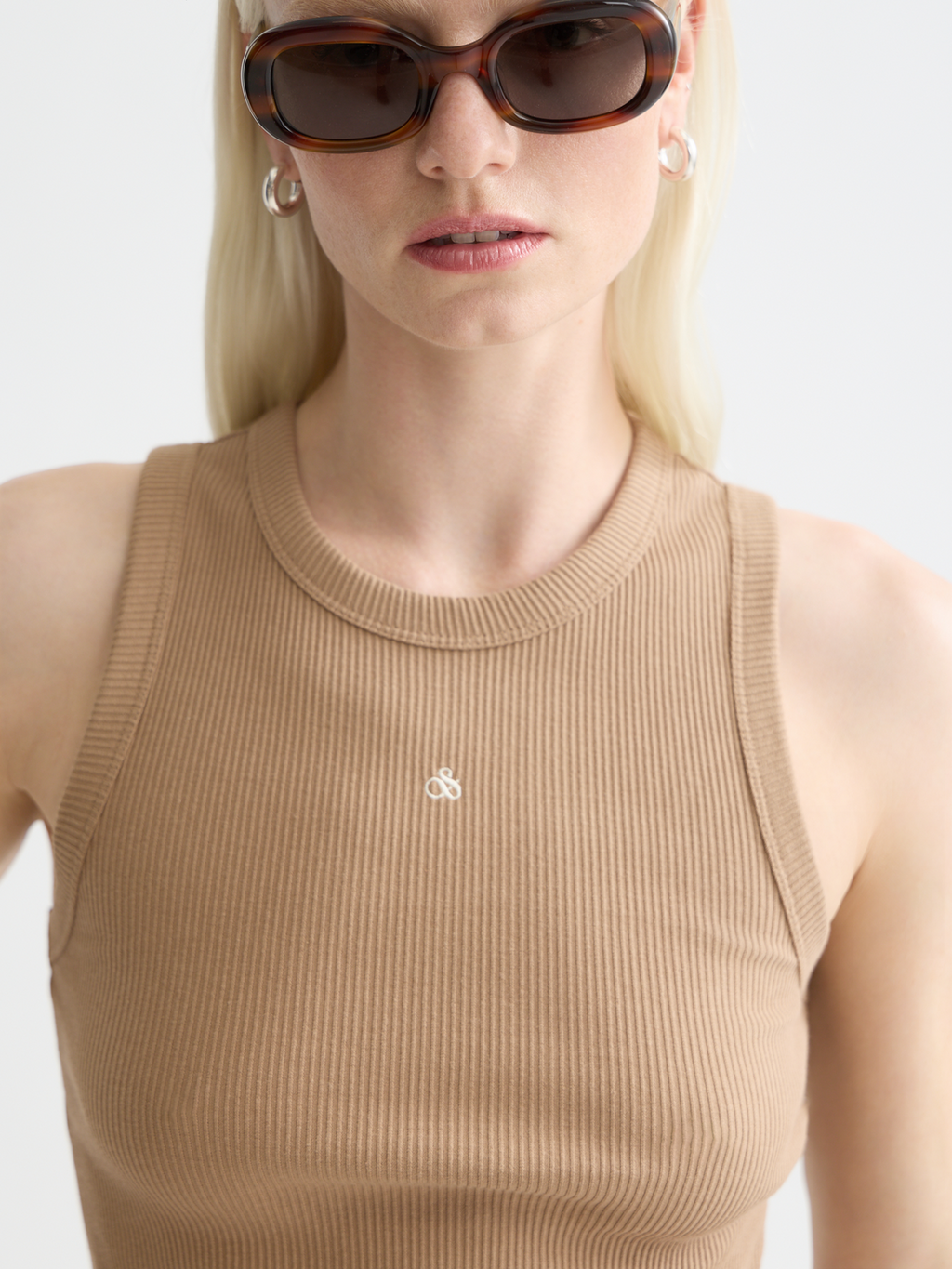 Scotch & Soda - Ribbed tank - Amphora
