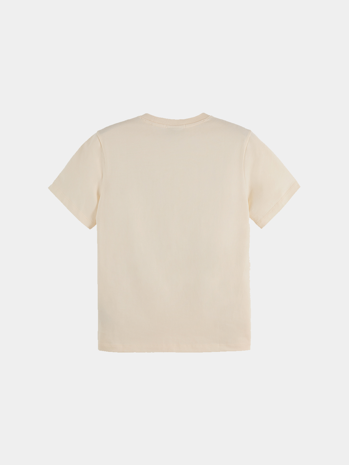 Scotch & Soda - Chest artwork t-shirt - Eggnog