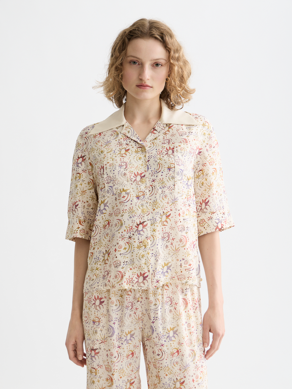 Scotch & Soda - Printed shirt - Cosmic Sky Eggnog