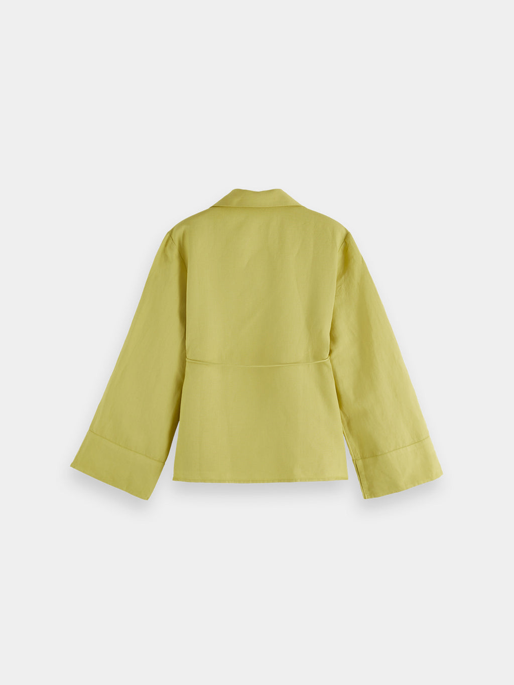 Wrap shirt - Golden Green