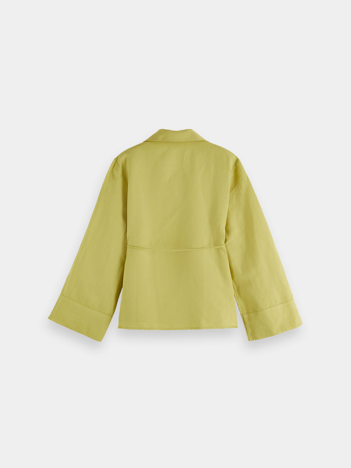 Wrap shirt - Golden Green