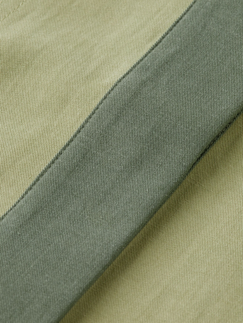 Contrast colour utility shirt - Thyme