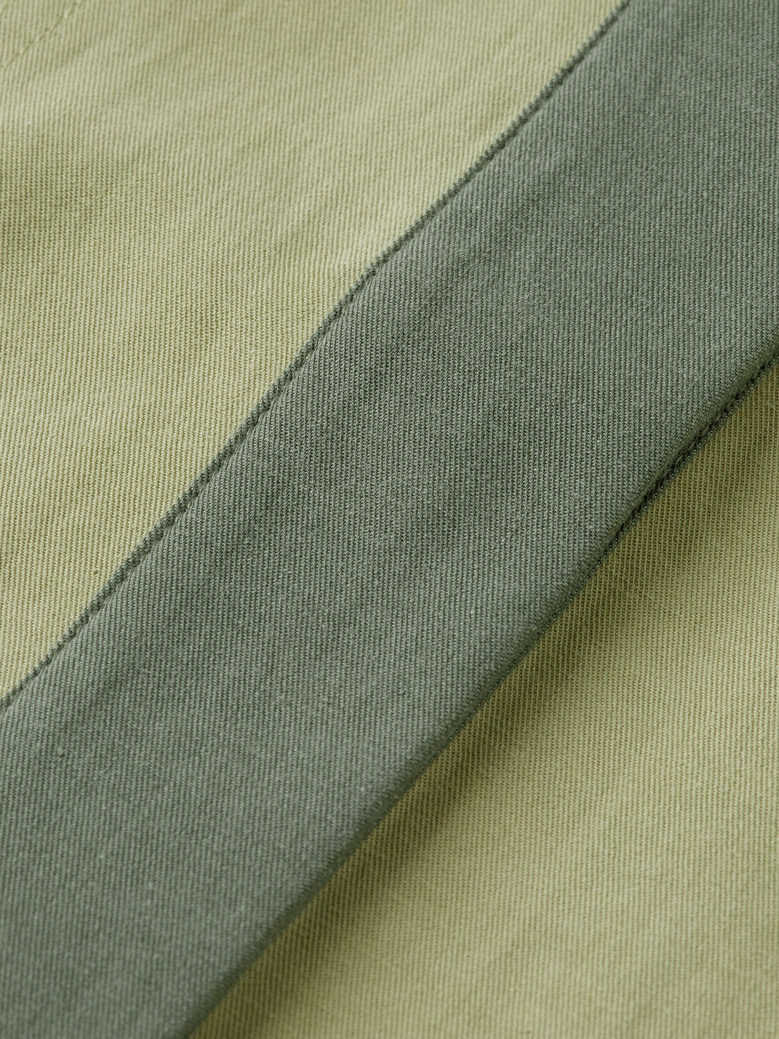 Contrast colour utility shirt - Thyme