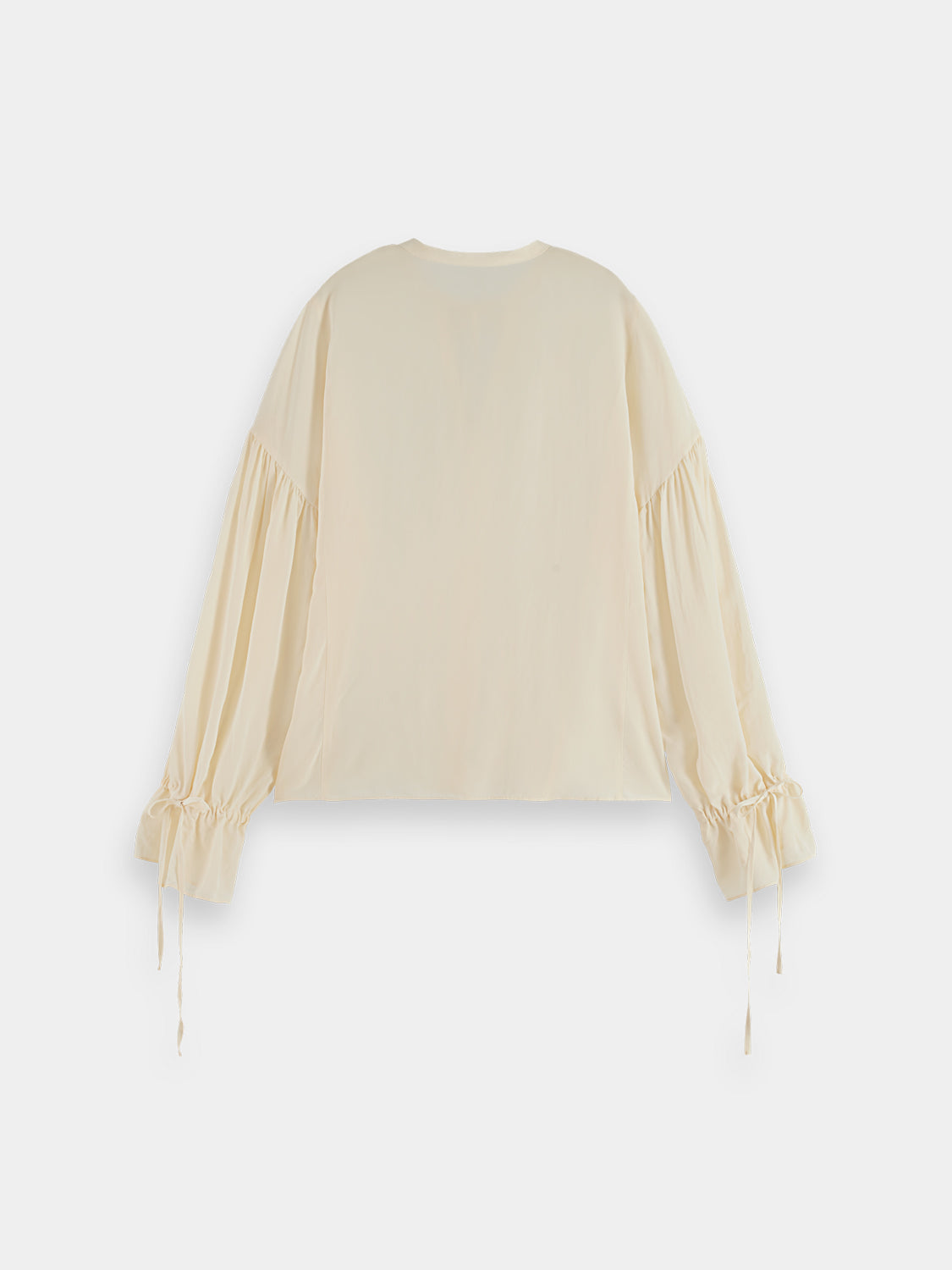 Draw string blouse - Eggnog