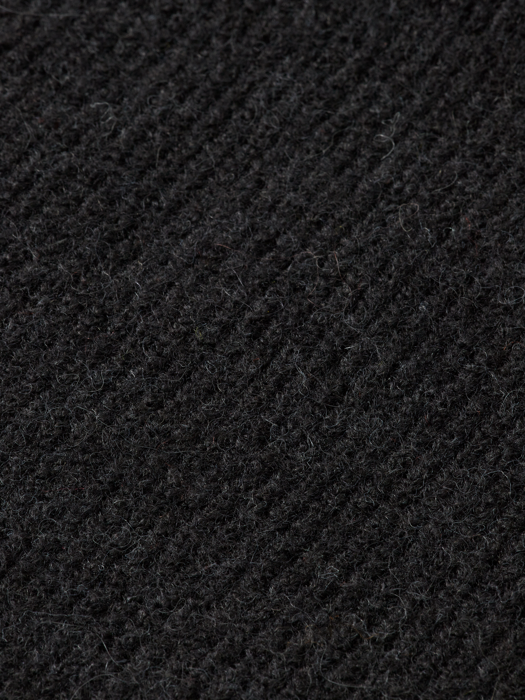 Fuzzy wrap cardigan - Meteorite