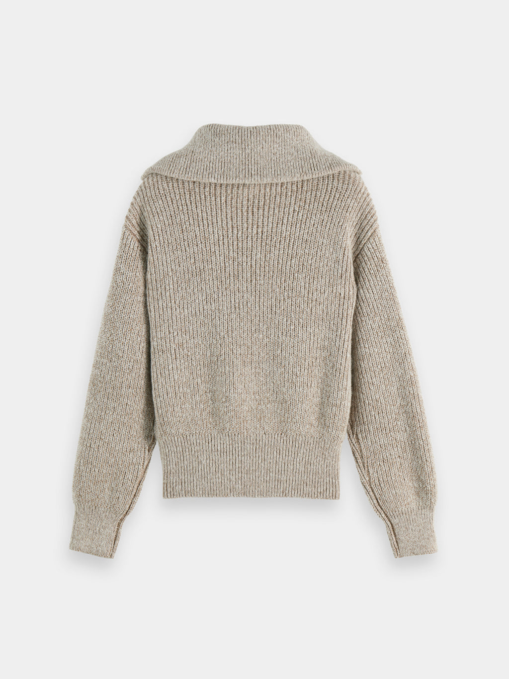 Half zip pullover - Tannin Melange