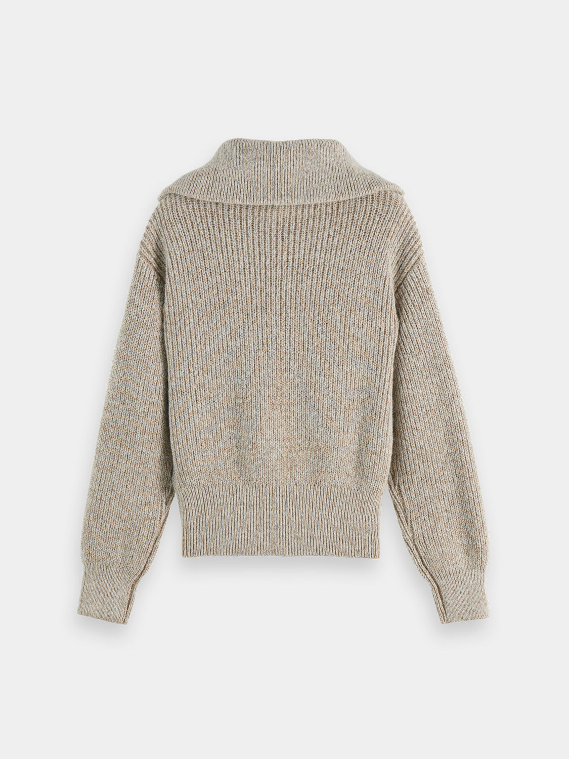 Half zip pullover - Tannin Melange