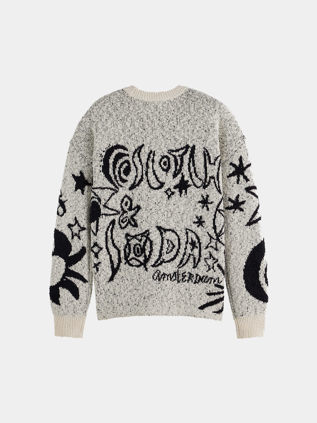 Jacquard pullover - Eggnog