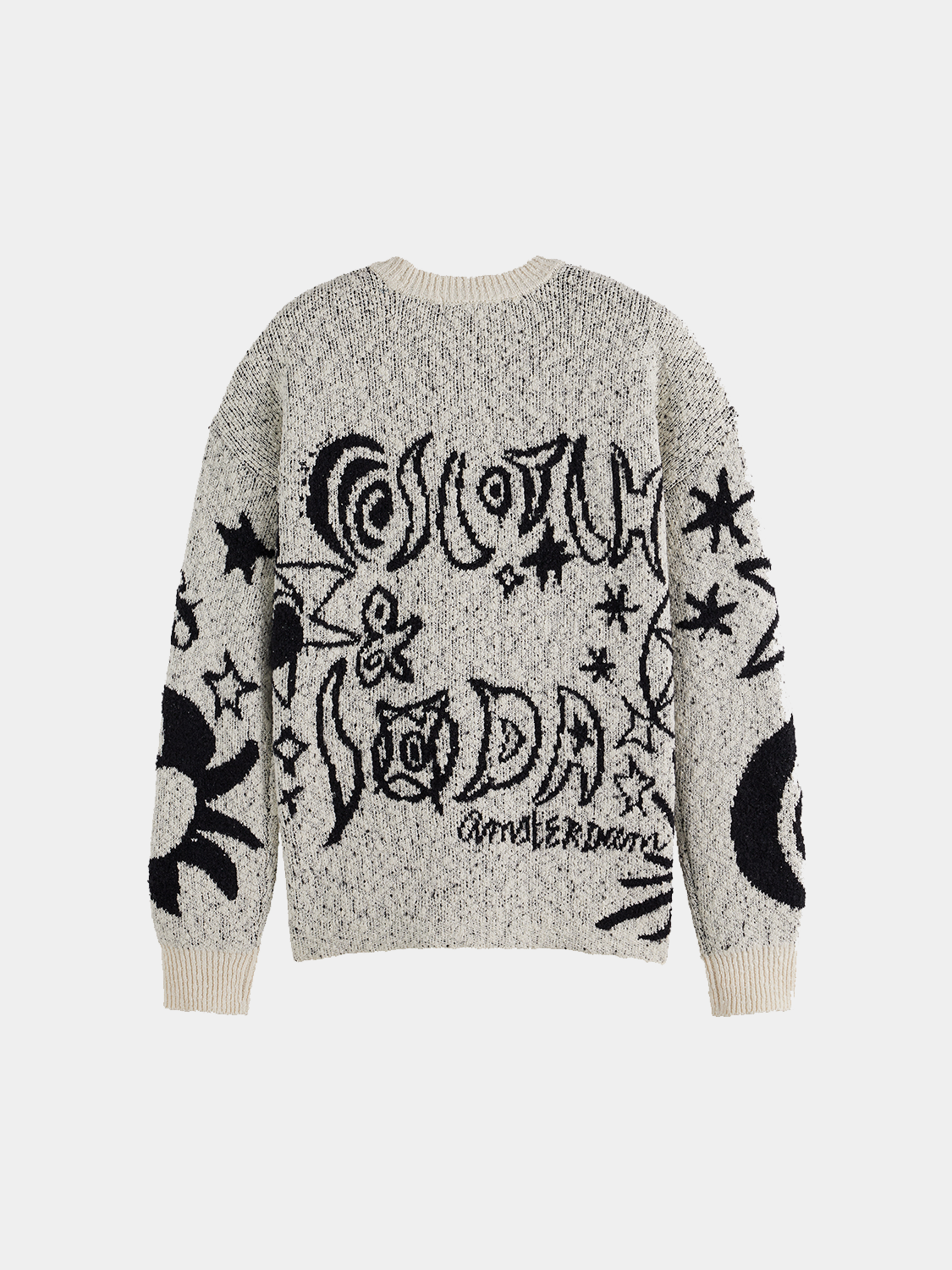 Jacquard pullover - Eggnog
