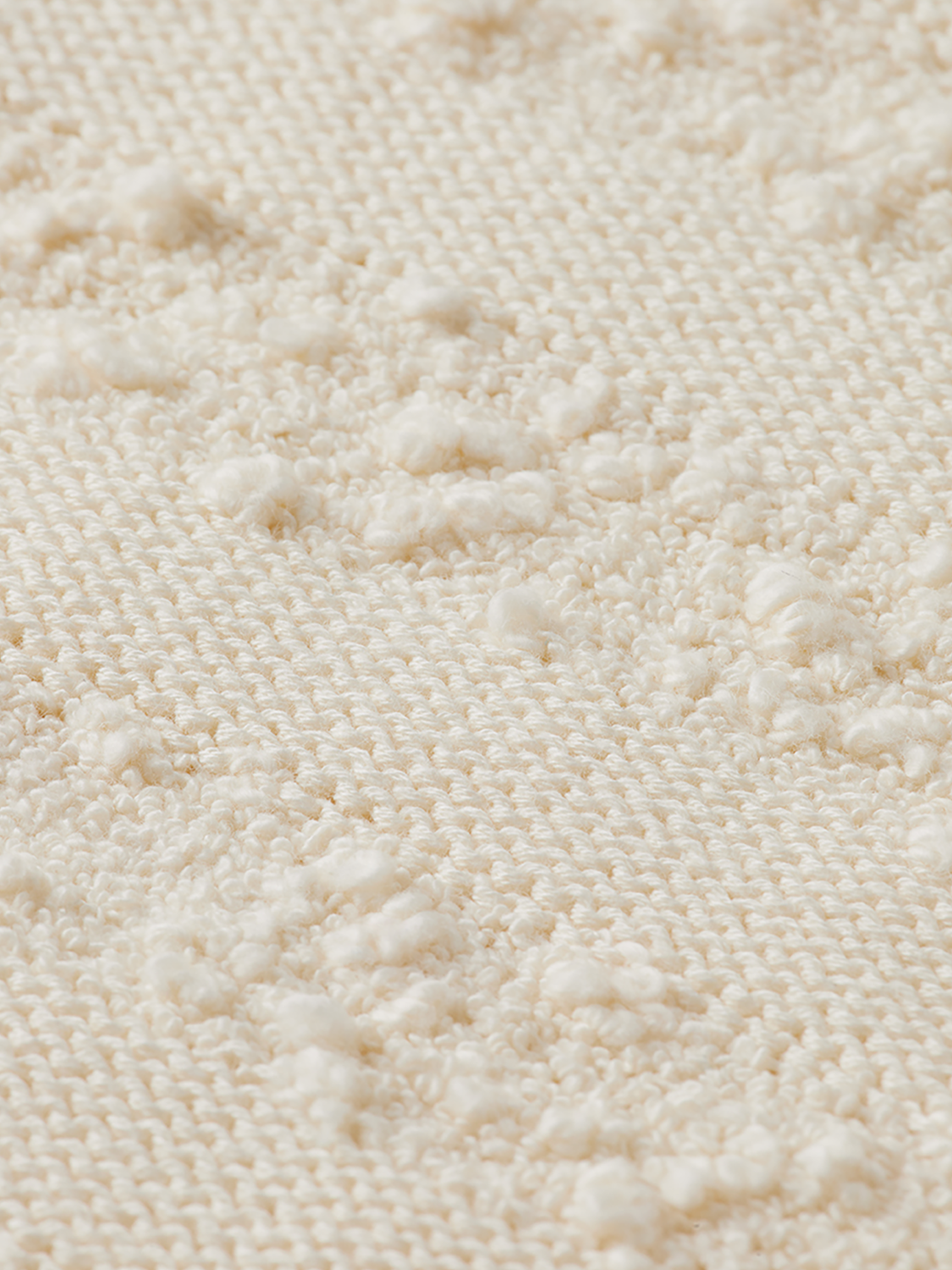 Scotch & Soda - Boucle stripe cardigan - Eggnog