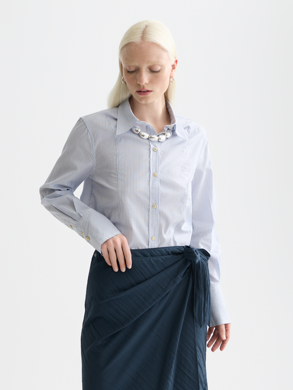 Poplin shirt - Infinity Stripe
