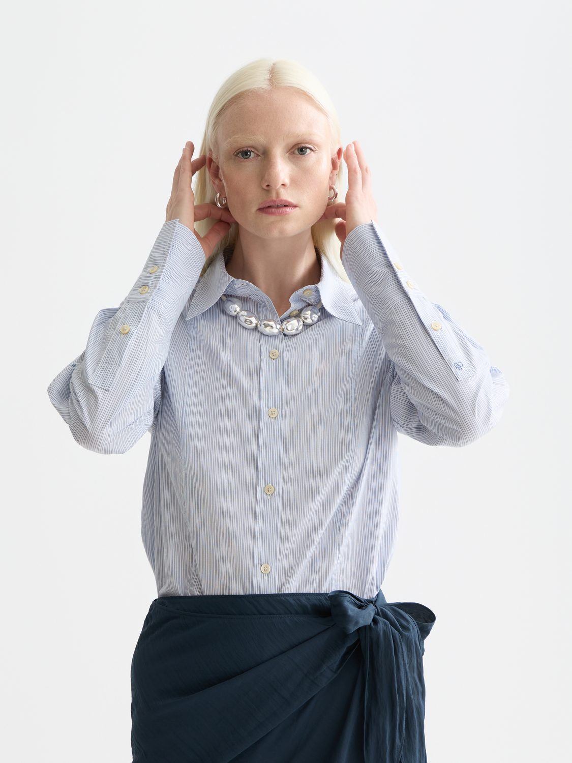 Poplin shirt - Infinity Stripe