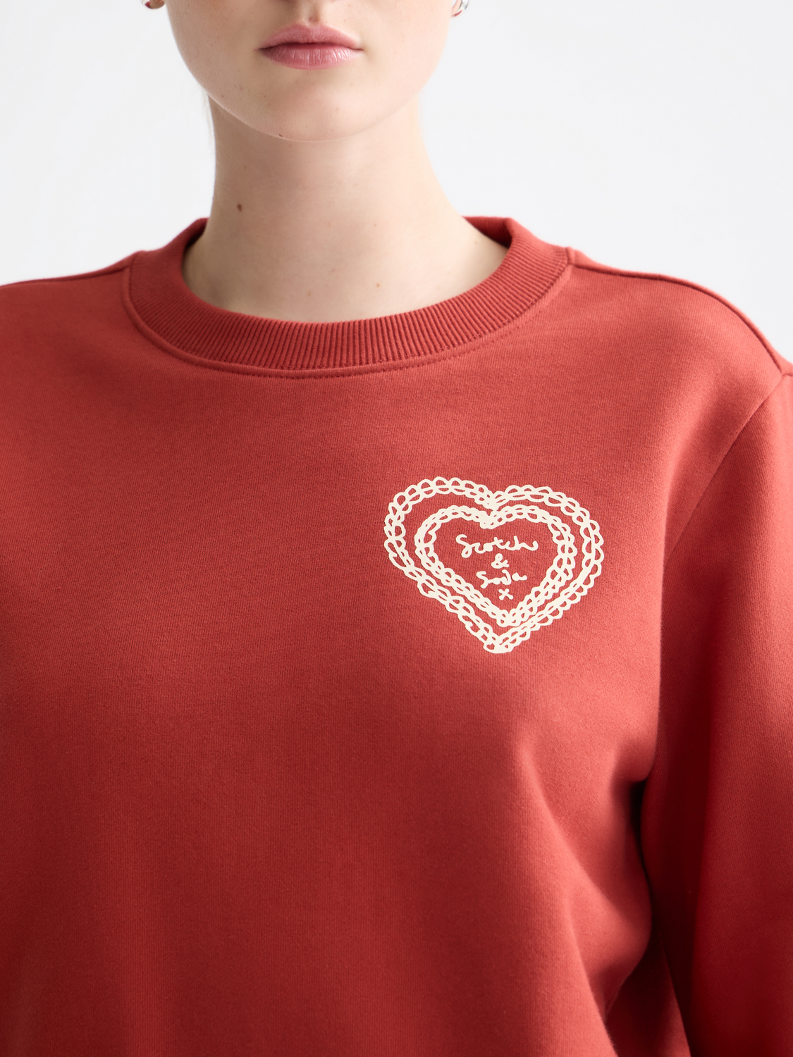 Chest artwork sweatshirt - Ketchup