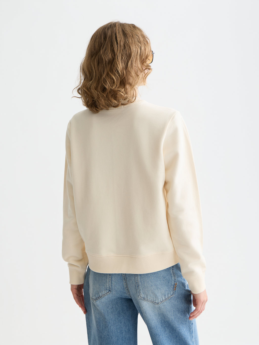 Scotch & Soda - Artwork sweatshirt - Eggnog