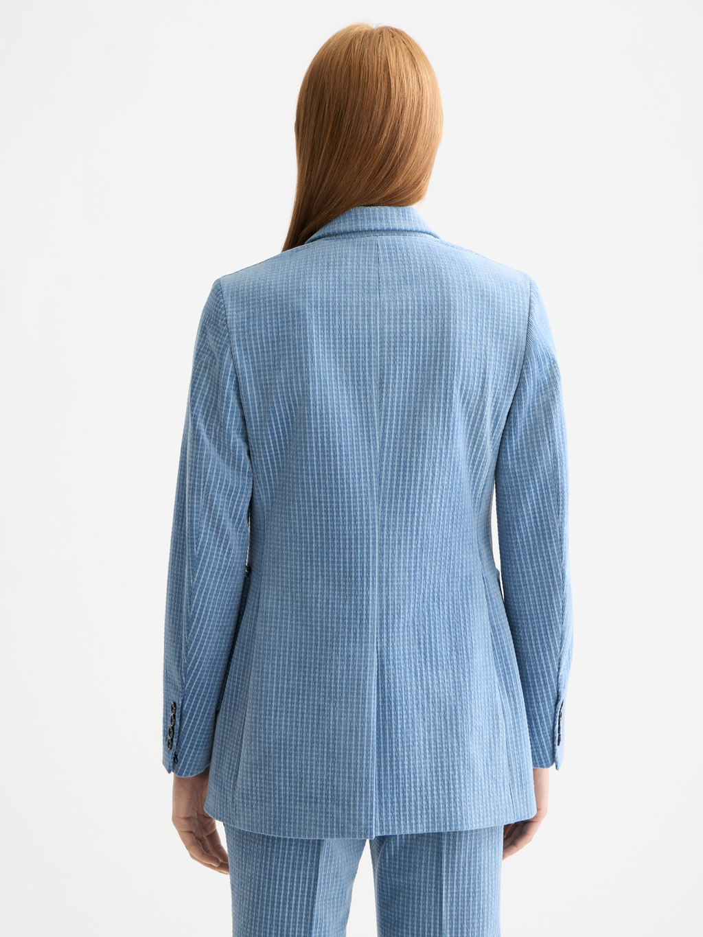 Corduroy blazer - Faded Denim