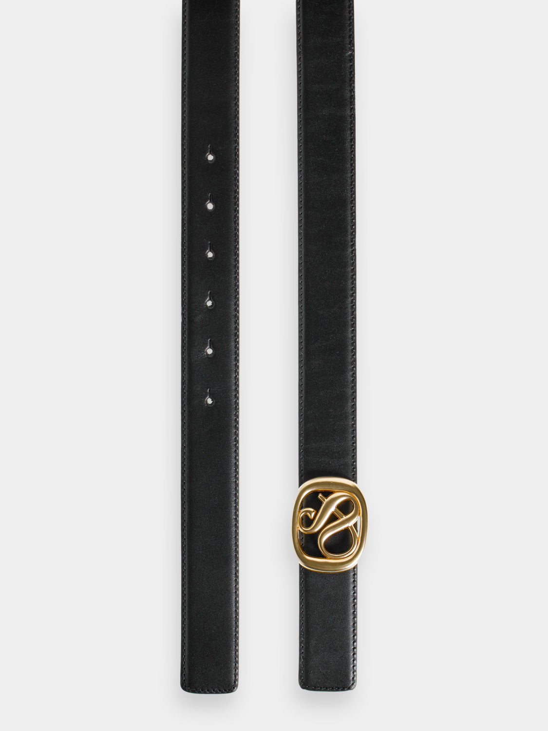 Ampersand belt - Black/ Sky Captain