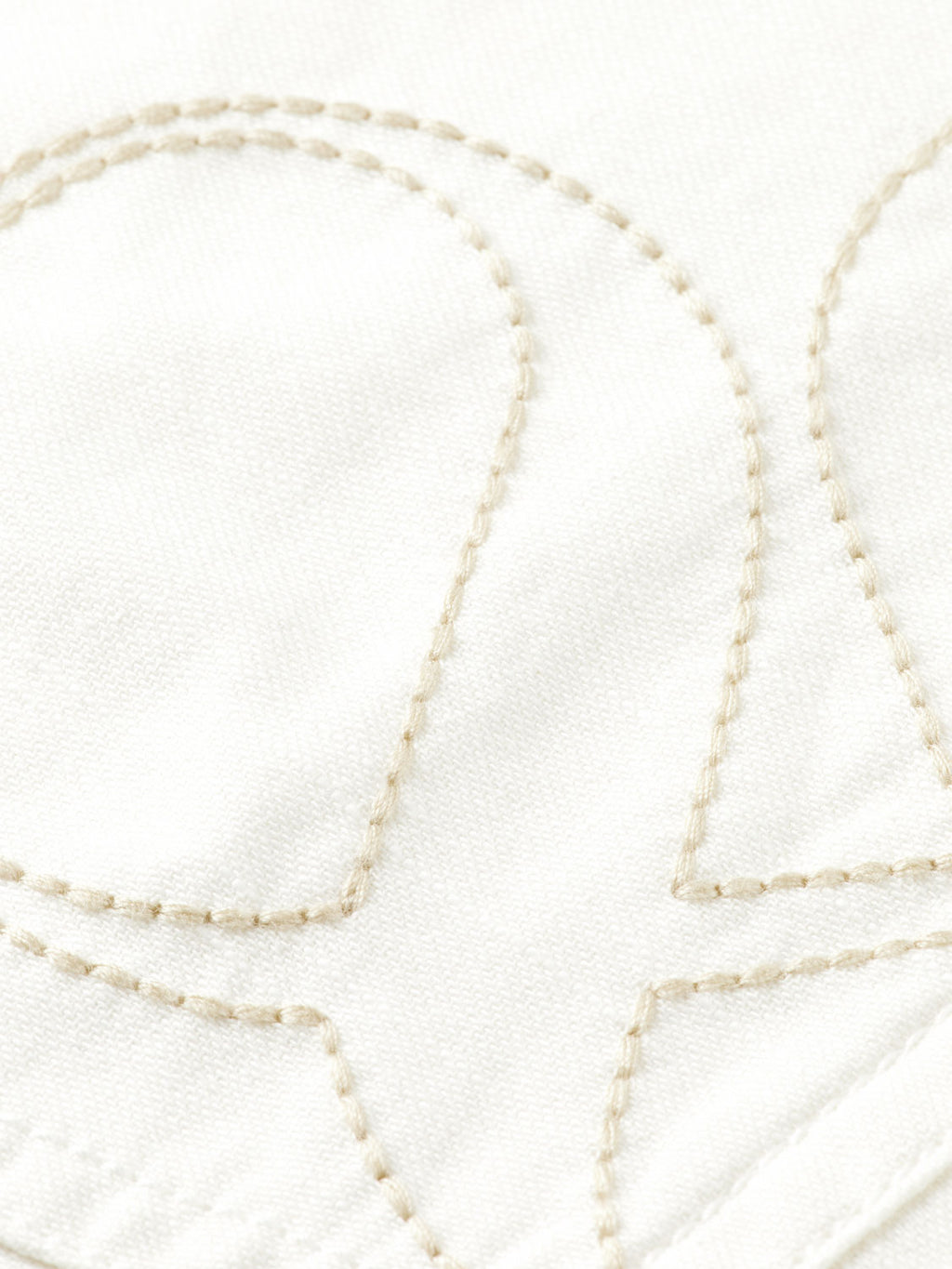 Workwear midi skirt - Eggnog