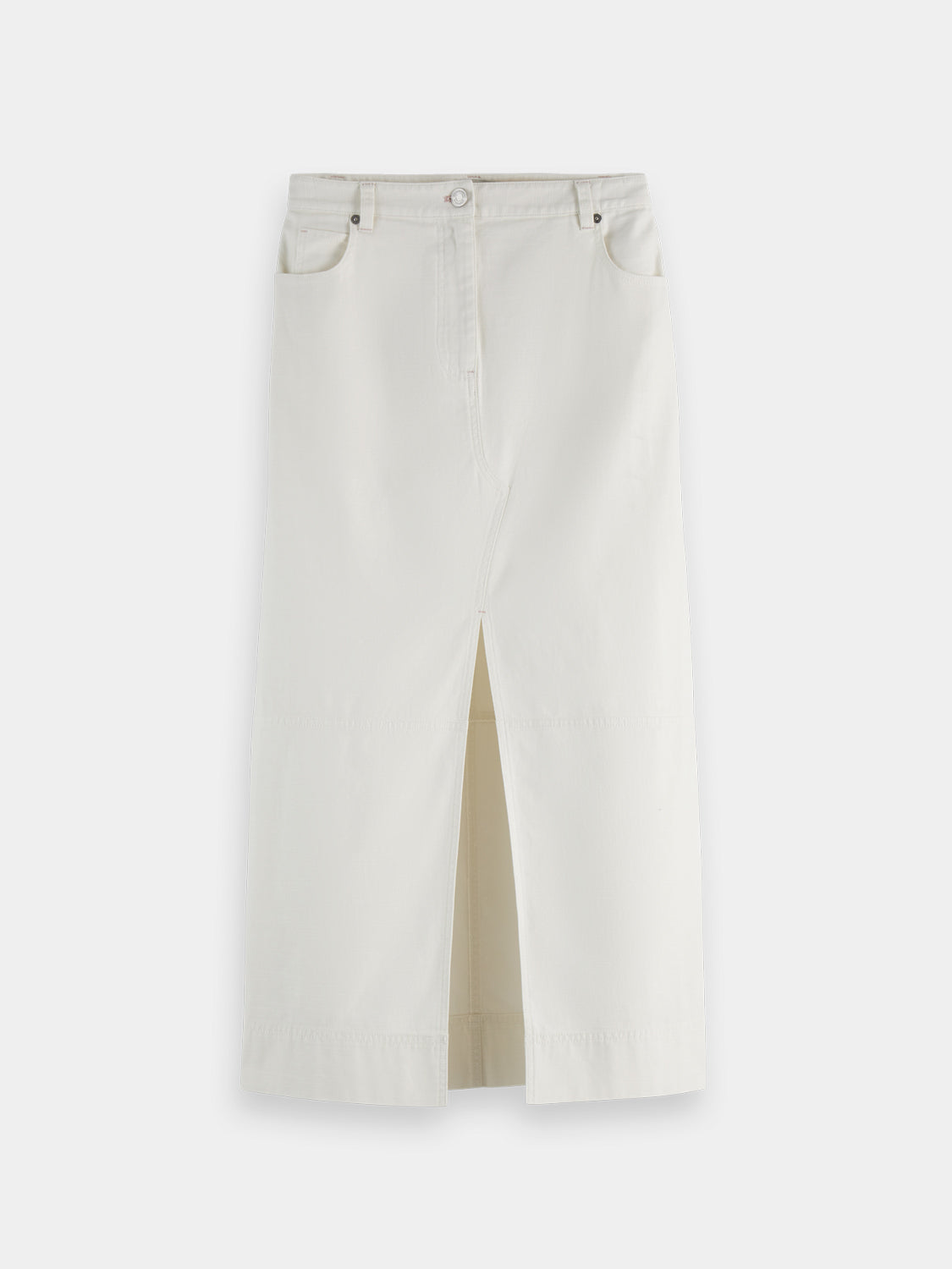 Workwear midi skirt - Eggnog