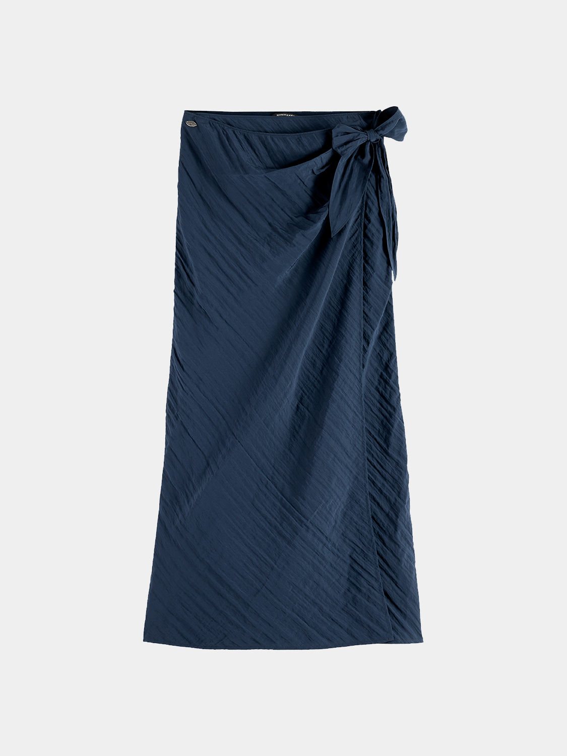 Scotch & Soda - Midi wrap skirt - Carbon