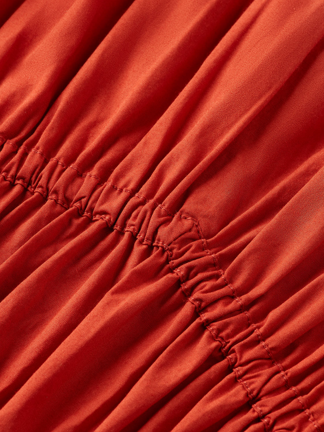 Gathered midi dress - Ketchup