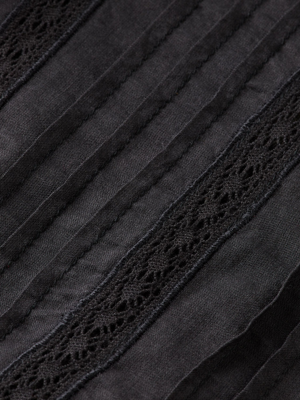 Pleated front maxi dress - Meteorite