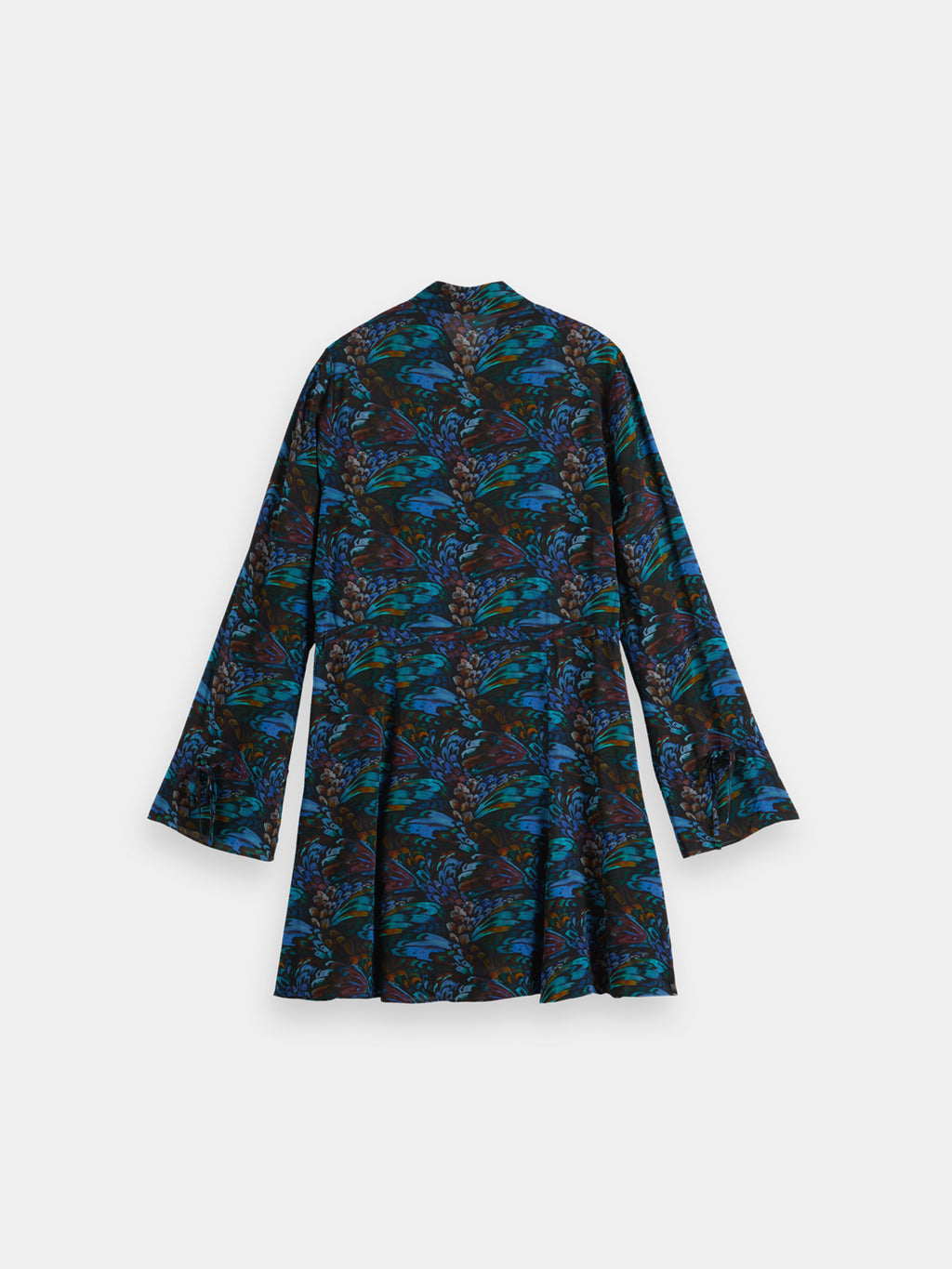 Printed mini dress - Pheasant