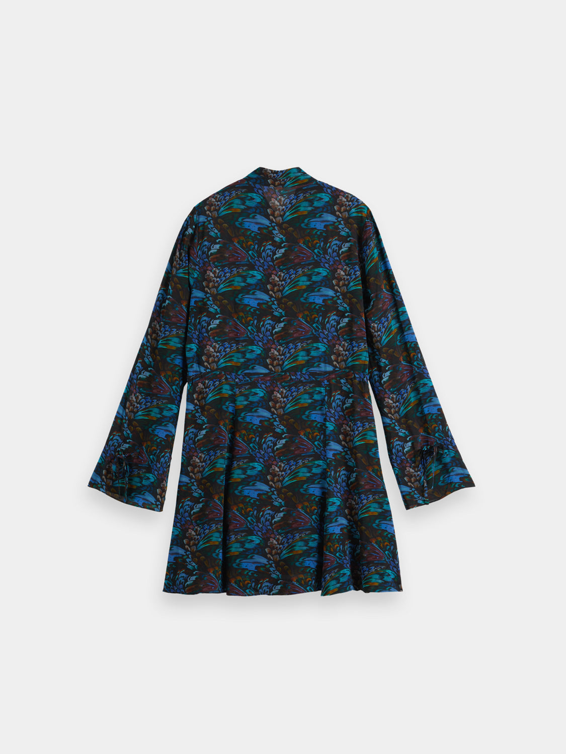 Printed mini dress - Pheasant