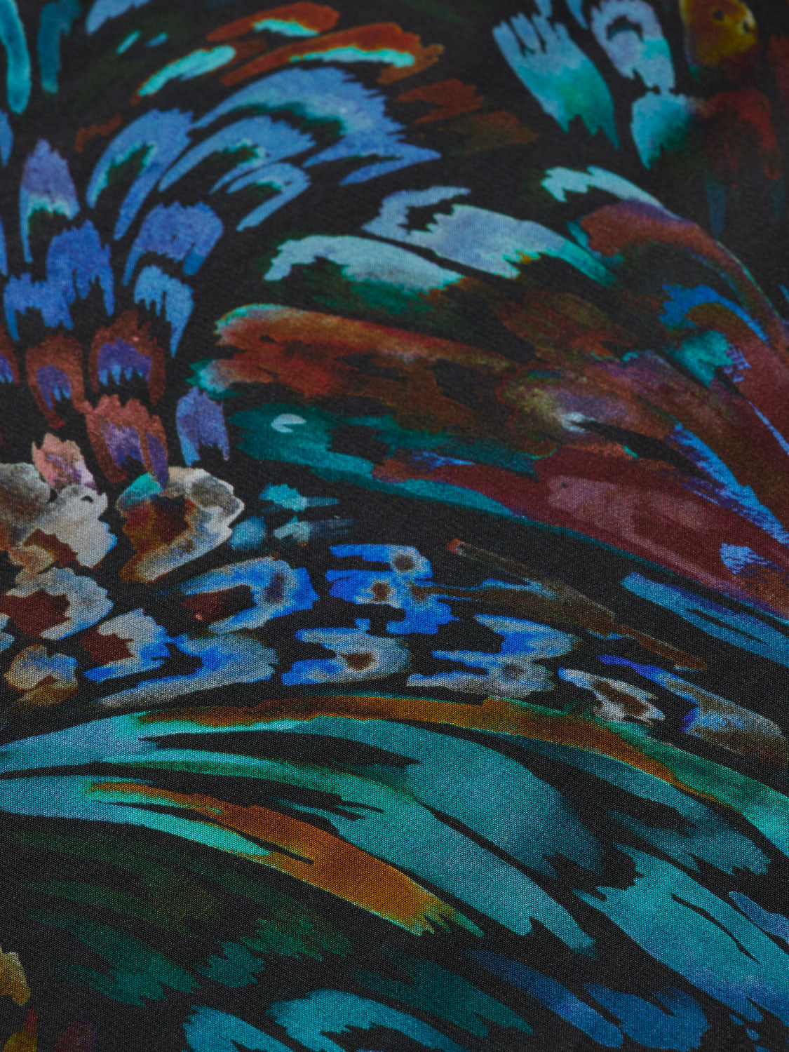 Printed mini dress - Pheasant