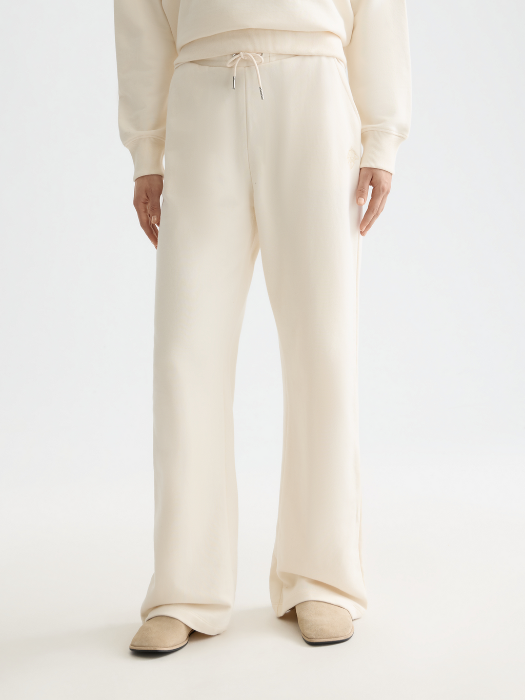 CORE wide leg sweatpants - Off White