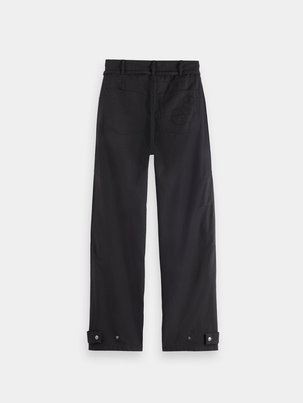 Lotus barrel leg pants - Meteorite